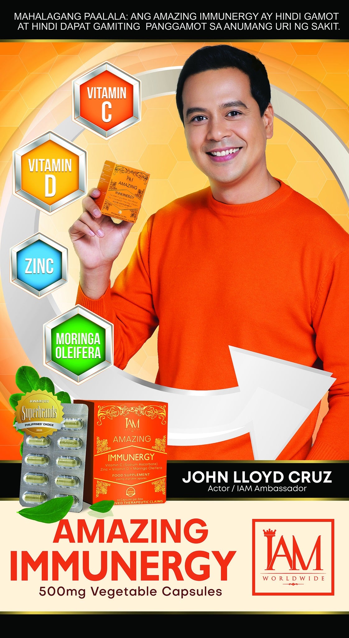Amazing Immunergy ( 1 box - 50 capsules )