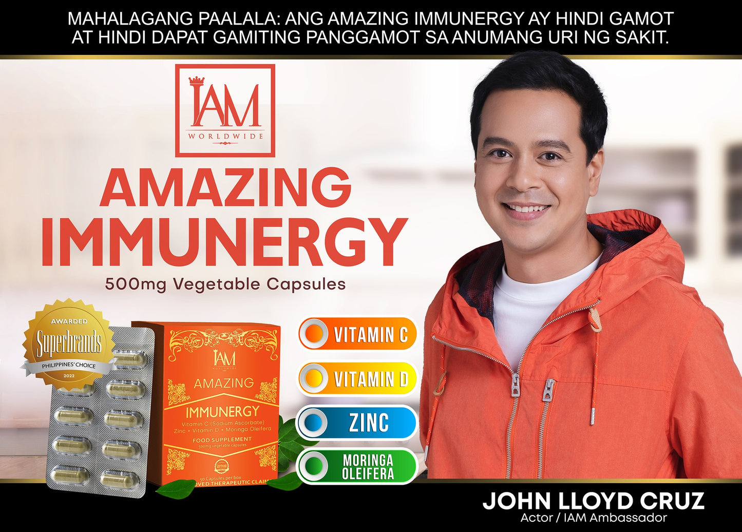 Amazing Immunergy ( 1 box - 50 capsules )