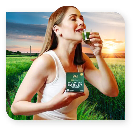 3 Boxes – IAM Worldwide Pure Organic Barley Powder Drink Mix (3g x 30 Sachets)